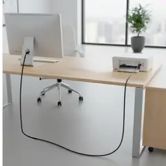 GENERICO - Cable Usb Para Impresora Epson Hp Canon Xerox Brother 300cm 3 mt