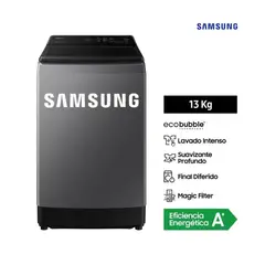 SAMSUNG - LAVADORA 13KG WA13CG5441BD GRIS