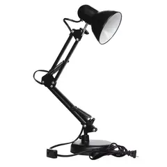 GENERICO - Lampara de Escritorio Plegable de Metal con Clip y base