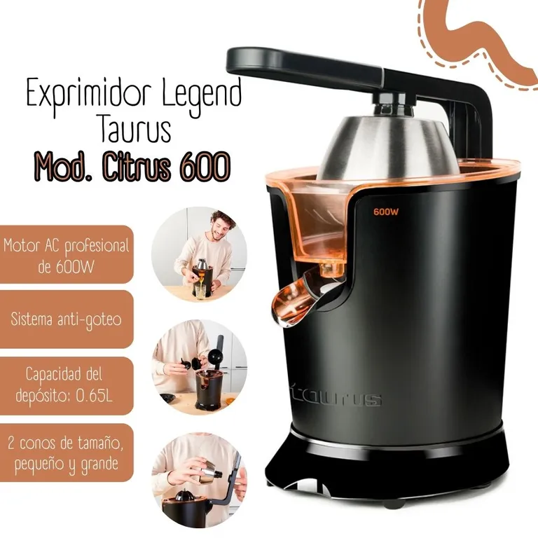 Exprimidor Mod. Citrus 600 Legend
