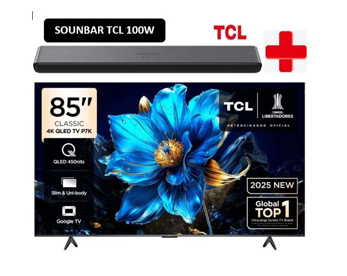 Televisor Smart UHD 4K 85 QLED 85P7K+ SOUNDBAR