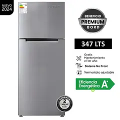 BORD - Refrigeradora 347L No Frost RE340NFI-H Plateada