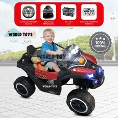 BABY - Carro a Batería para Niños «MINI KANAN» Edición Limitada Red