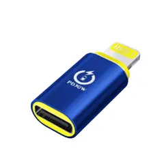 GENERICO - ADAPTADOR DE USB TIPO-C A LIGHTNING IPHONE PD 30W COLORES