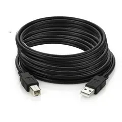 GENERICO - Cable Usb Para Impresora Computadora Epson Hp Canon Xerox Brother 1000cm 10 mt