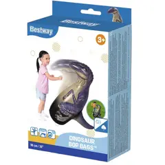 GENERICO - SACO DE BOXEO INFLABLE DE DINOSAURIO T-Rex MORADO