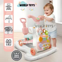 BABY - Caminador 5 en 1 «BUNNY» Edición Limitada Pink