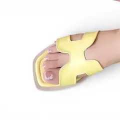 GENERICO - Sandalia Mujer Hh Verano 1299 -35 Color Amarillo