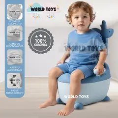 BABY - Bacin Entrenamiento para Bebé «BAMBI» de Lujo Light Blue