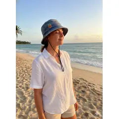 GENERICO - Gorro de Pescador Azul Adulto