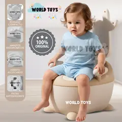 BABY - Bacin Entrenamiento para Bebé «BAMBI» de Lujo Beige