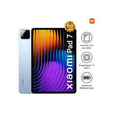 XIAOMI - Tablet Pad 7 11” 3.2K 144Hz Snapdragon 7+ 8GB 256GB Android 15, Azul