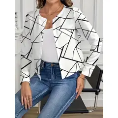 GENERICO - Blazer Corto Para Mujer