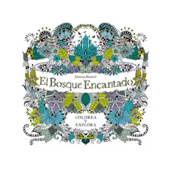 GENERICO - El Bosque Encantado Colorea y Explora - Libro para colorear