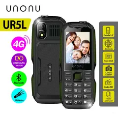 UNONU - CELULAR UR5L 4G RUGGED GREEN