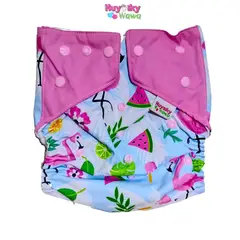 KUYAIKY WAWA - Pañal Piscina de Niña flamingo