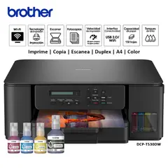 BROTHER - Impresora Multifuncional DCP-T530DW ADF WIFI Duplex
