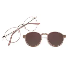 CHILLI BEANS - Lentes 2 en 1 Chilli Beans Redondo Hombre