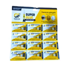 OEM - Super Glue – Pegamento Instantáneo de Alta Resistencia pack 12 unidades