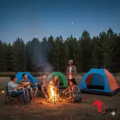GENERICO - Carpa Automática Camping Para 3 Personas