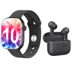 OPPO - Audífonos Enco 4i Negro Bluetooth y S10 reloj inteligente B
