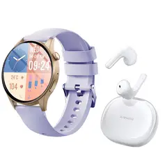 XIAOMI - Air 3 SE De Audífonos tws Blanco y Toumi Watch Y80 Pro -Morado