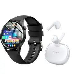 XIAOMI - Air 3 SE De Audífonos tws Blanco y Toumi Watch Y80 Pro -Negro