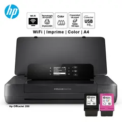 HP - Impresora Portátil OfficeJet 200 WIFI USB