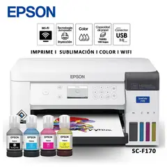 EPSON - Impresora de Sublimacion SureColor SC-F170 WIFI USB
