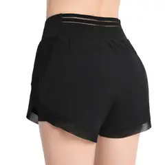 TIOZONEY - Pantalones cortos para mujer - Negro