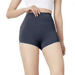 TIOZONEY - Pantalones cortos para mujer - Gris