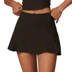 TIOZONEY - Faldas atléticas para tenis y golf - Café