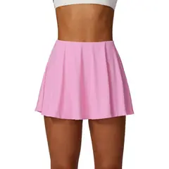TIOZONEY - Faldas atléticas para tenis y golf - Rosado