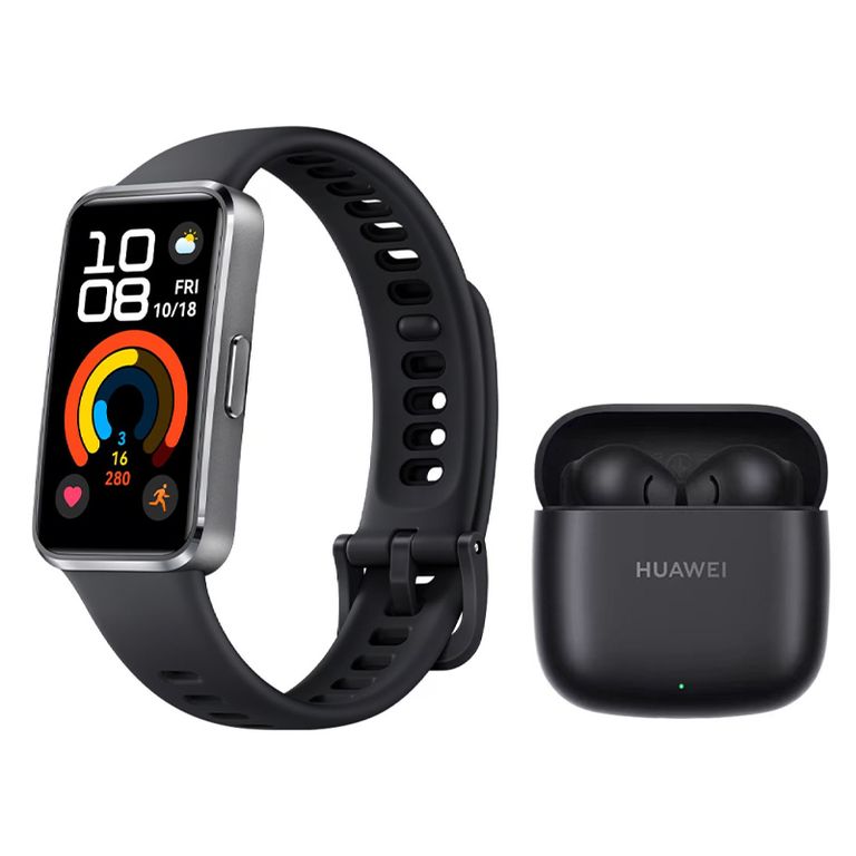 Band 10 Reloj inteligente Negro y Audifonos FreeBuds SE 2 Negro