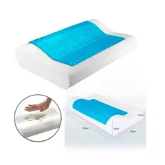 GENERICO - Pack 2 Almohada Ortopédica Cervical con Gel Frio