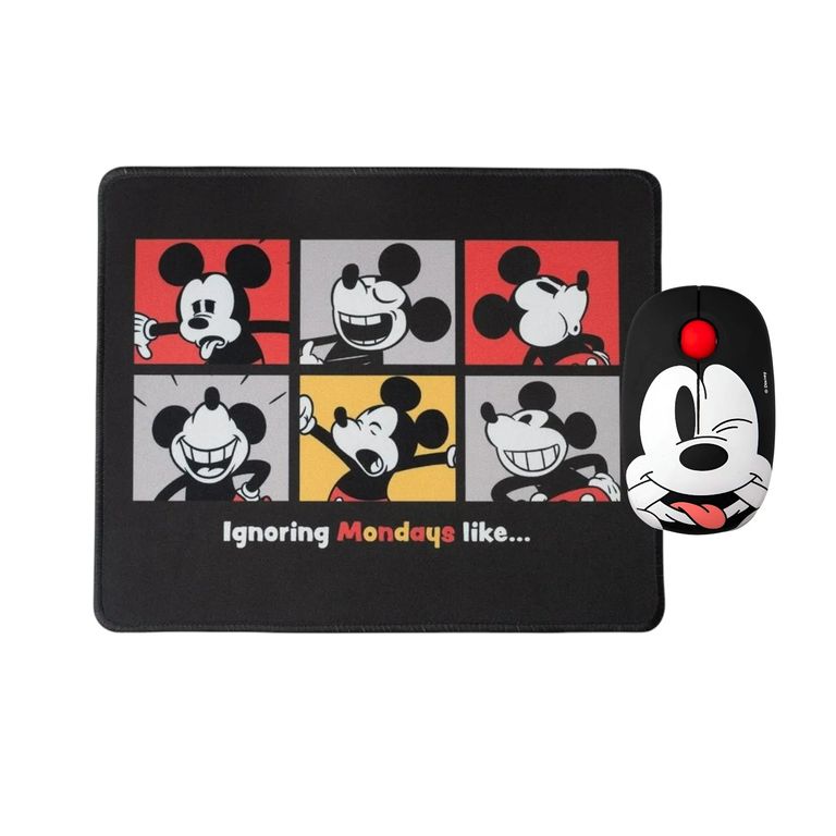 Mouse y mouse pad - raton dibujo set