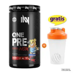 INN INNOVATE NUTRITION - ONE PRE NOX 1 KG UN Pre entreno Óxido Nítrico Fruit Punch + Shaker
