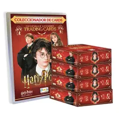 EDITORIAL BERLIN - CARDS HARRY POTTER, BINDER COLECCIONADOR + 4 PAQUETONES (100 SOBRES)