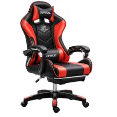 GENERICO - Silla Gamer Ergonomica Luces LED RGB Bluetooth Speaker