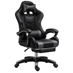 GENERICO - Silla Gamer Ergonomica Luces LED RGB Bluetooth Speaker