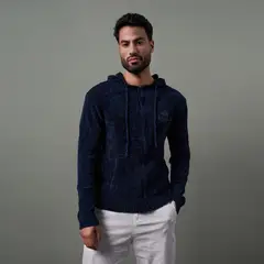 GENERICO - CHOMPA ROYAL CABALLERO ALIX-PA TEJIDO