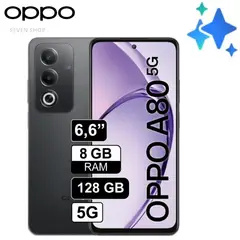 OPPO - Celular Libre A80 6;6" Pulg 256GB 8GB RAM - NEGRO