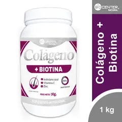 BIOCENTER NATURAL - Colágeno + Biotina x1 kg -