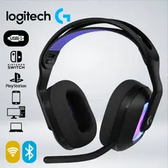 LOGITECH - AUDIFONO GAMER G522 LGHTSPEED LIGHTSYNC RGB 90Hhrs BLUETOOTH G HUB BLUEVOICE