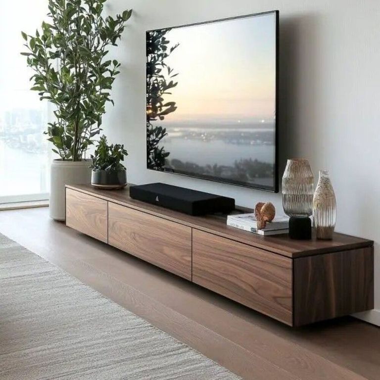Mesa de TV Talith con Canto Grueso Color Catania