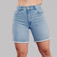 ROXJES JEANS - Biker Short Denim Mujer Roxjes
