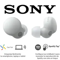 SONY - AUDIFONOS INALAMBRICOS DURACIÓN 6HRS COLOR BLANCO MOD WF-S900N