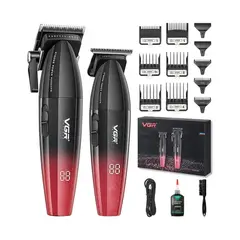 GENERICO - Maquina Barbería Pro Clipper Trimmer VGR V-640 S2 9000 Rpm