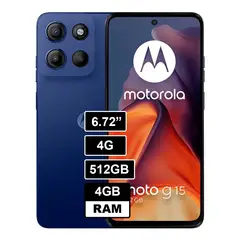 MOTOROLA - G15 4GB 512GB AZUL