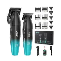 GENERICO - Maquina Barbería Pro Clipper Trimmer VGR V-640 S2 9000 Rpm